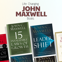 6 Life-Changing John Maxwell Books You Need To Read Right Now!